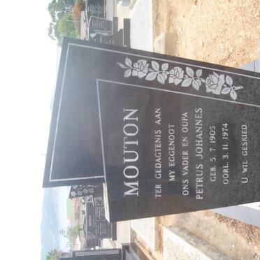 MOUTON Petrus Johannes 1905-1974