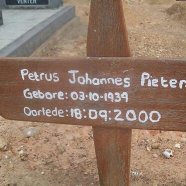 PIETERSEN Petrus Johannes 1939-2000