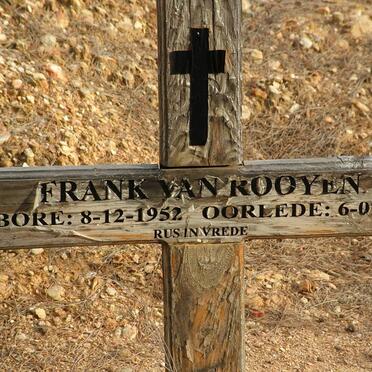 ROOYEN Frank, van 1952-2007