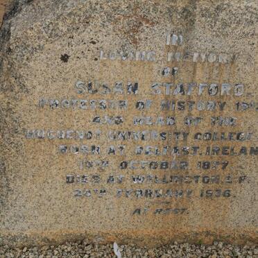 STAFFORD Sarah 1877-1936