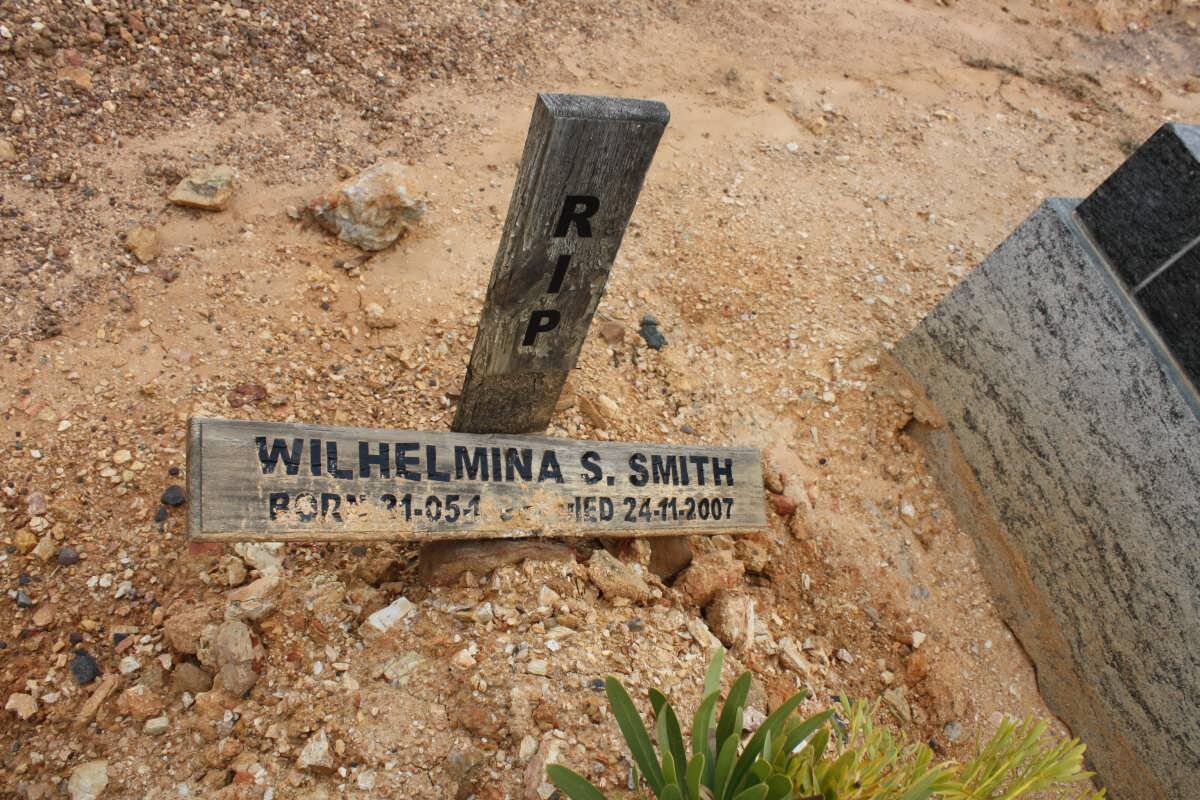 SMITH Wilhelmina S. 1954-2007