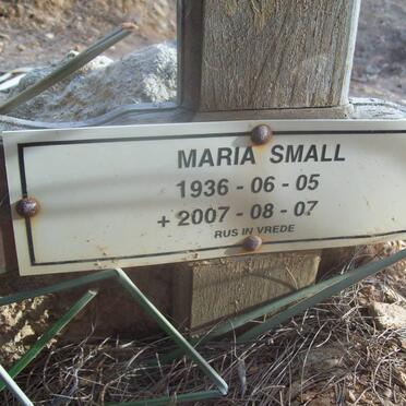 SMALL Maria 1936-2007