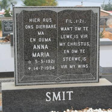 SMIT Anna Maria 1921-1994