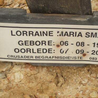 SMALL Lorraine Maria 1951-2008