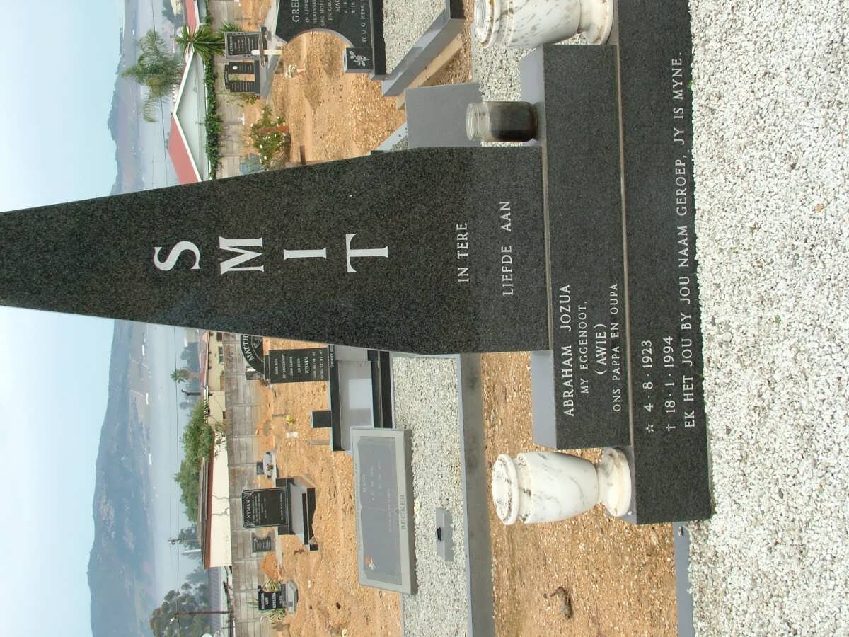 SMIT Abraham Jozua 1923-1994