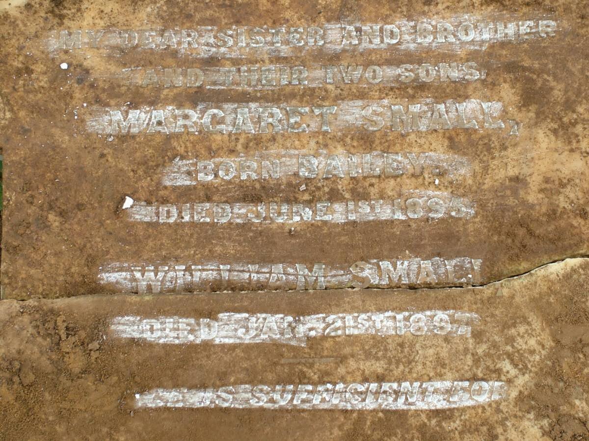 SMALL William -1897 &amp; Margaret SAILEY -1895