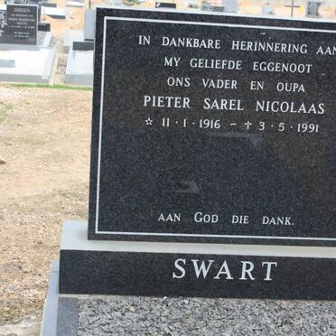 SWART Pieter Sarel Nicolaas 1916-1991