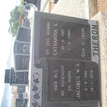 THERON Jacobus W.A. 1916-1975 &amp; Catharina S. 1915-1980