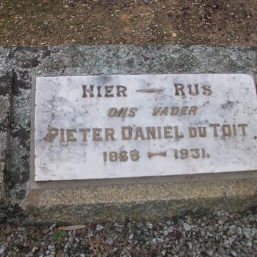 TOIT Pieter Daniel, du 1868-1931