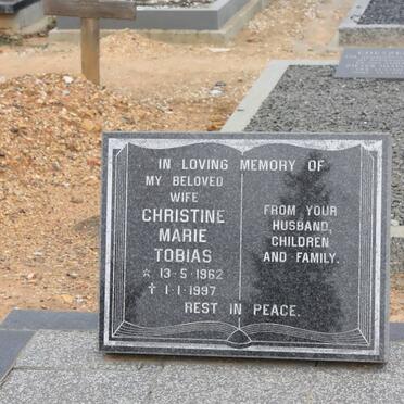 TOBIAS Christine Marie 1962-1997