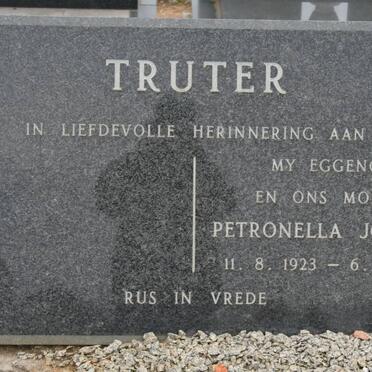 TRUTER Petronella Johanna 1923-1986