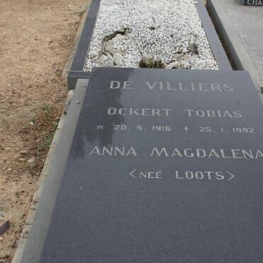 VILLIERS Ockert Tobias, de 1916-1992 &amp; Anna Magdalena LOOTS