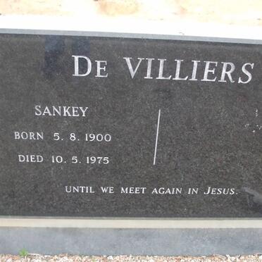 VILLIERS Sankey, de 1900-1975