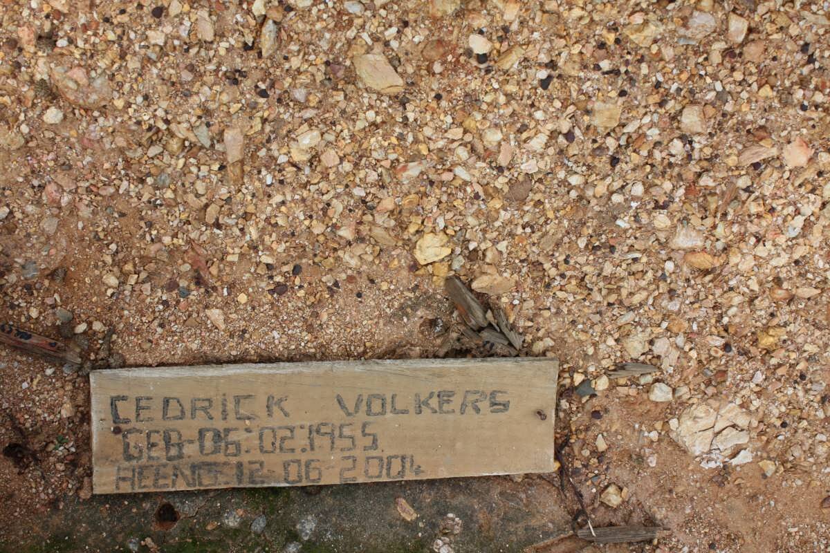 VOLKERS Cedrick 1955-2004