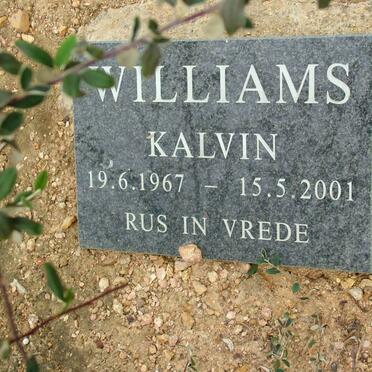 WILLIAMS Kalvin 1967-2001