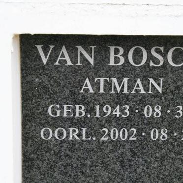 BOSCH Atman, van 1943-2002