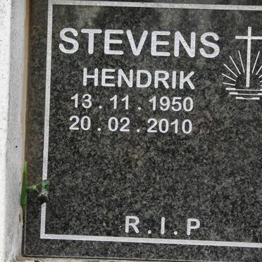 STEVENS Hendrik 1950-2010
