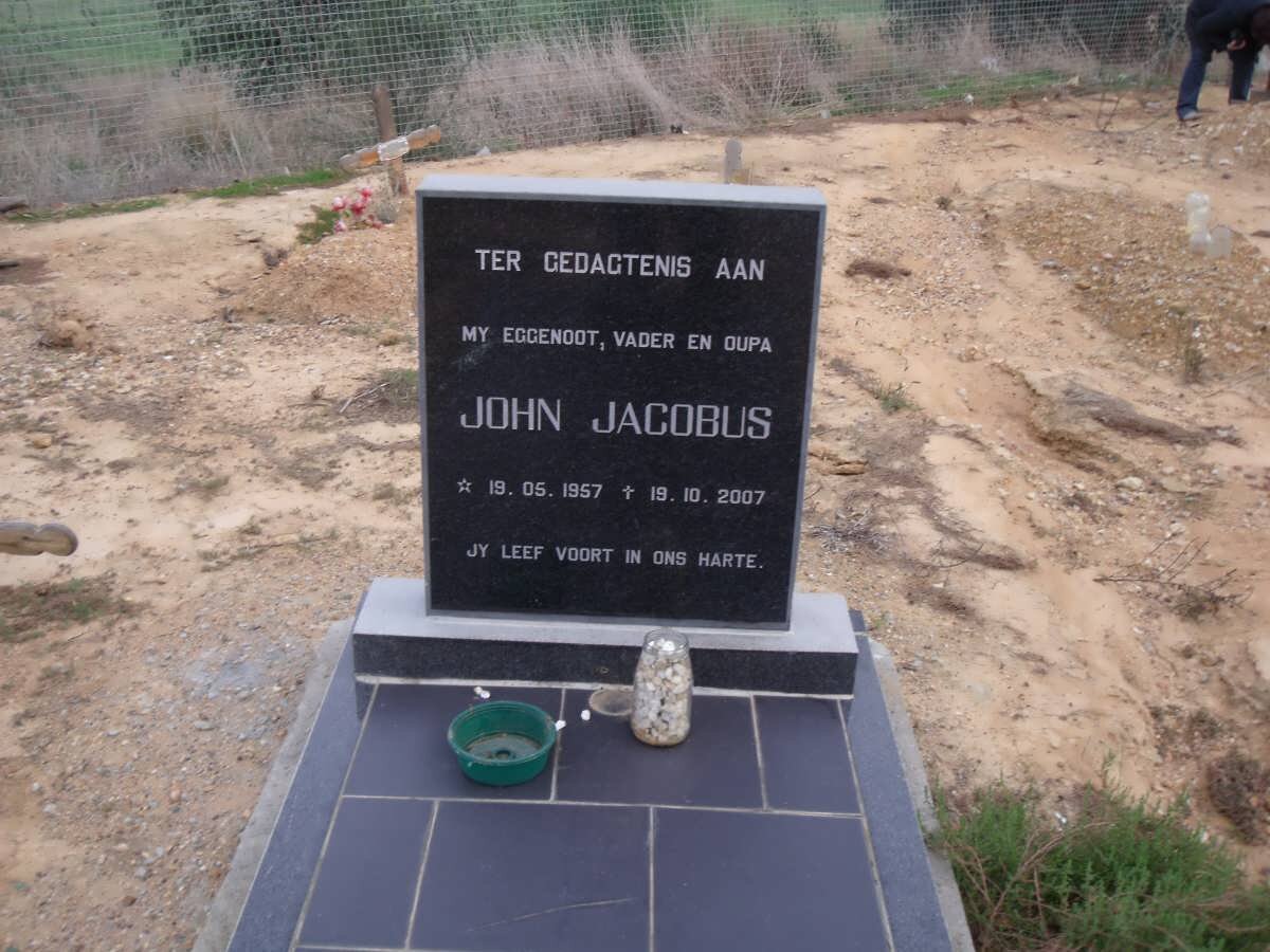 ? John Jacobus 1957-2007