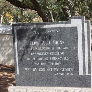 BRINK A.J. -1957