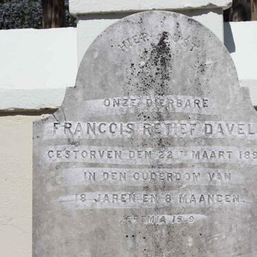 DAVEL Francois Retief -1895