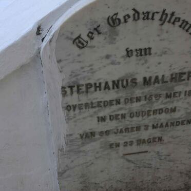 MALHERBE Stephanus -1872