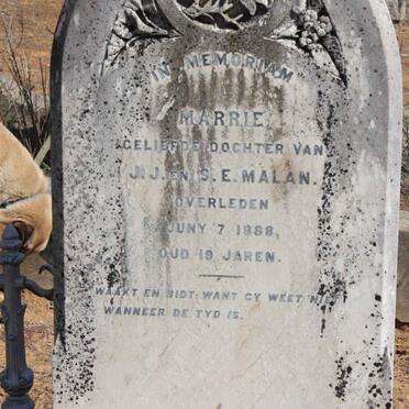 MALAN Marrie -1888