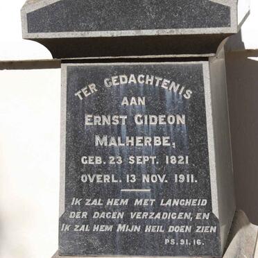 MALHERBE Ernst Gideon 1821-1911