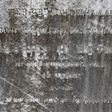 RETIEF Gabriel H. -1904