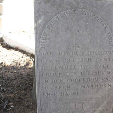 ROSSOUW Jan Hendrik 1788-1868