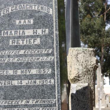 ROSSOUW Maria H.H. nee RETIEF 1857-1904