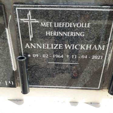 WICKHAM Annelize 1964-2021