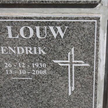 LOUW Hendrik 1930-2008