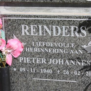 REINDERS Pieter Johannes 1940-2007