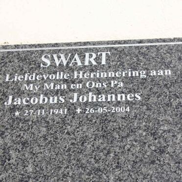 SWART Jacobus Johannes 1941-2004