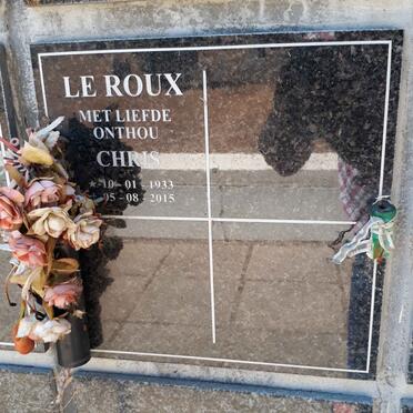 ROUX Chris, le 1933-2015