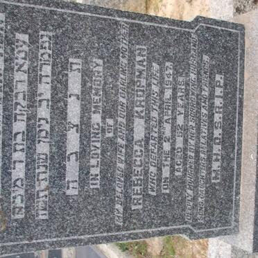 KROPMAN Rebecca -1947