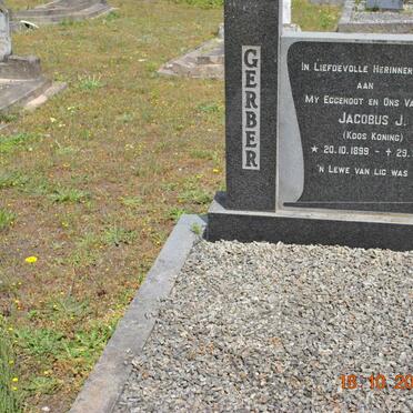 GERBER Jacobus J. 1899-1958