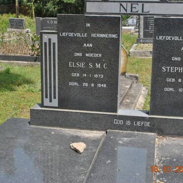 NEL Stephanus J. 1868-1952 &amp; Elsie S.M.C. 1873-1948