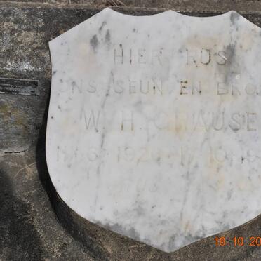 CRAUSE W.H. 1926-19??