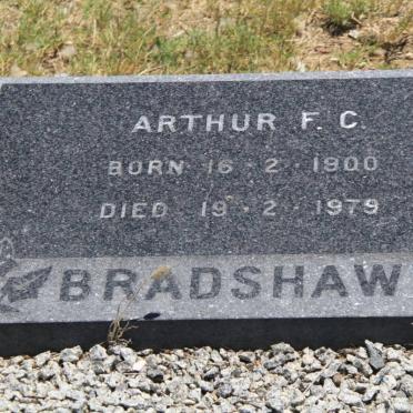 BRADSHAW Arthur F.C. 1900-1979