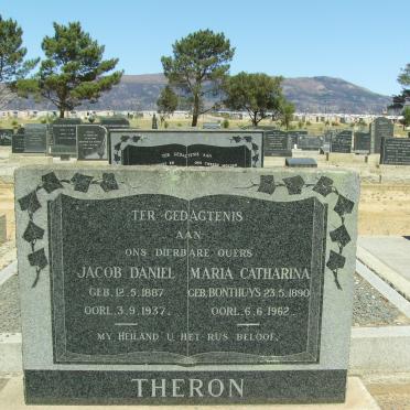 THERON Jacob Daniel 1887-1937 &amp; Maria Catharina BONTHUYS 1890-1962