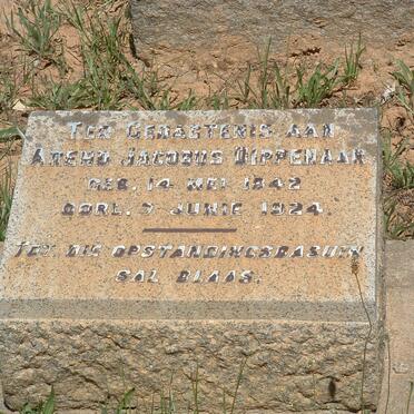 DIPPENAAR Arend Jacobus 1842-1924