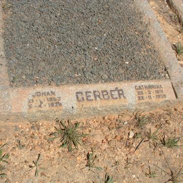 GERBER Johan 1863-1929 &amp; Catharina 1871-1936