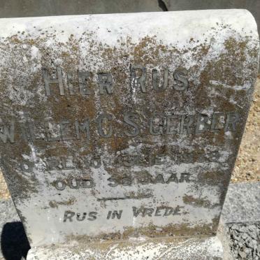 GERBER Willem C.S. -1938