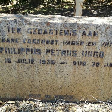 HUGO Philippus Petrus -1936