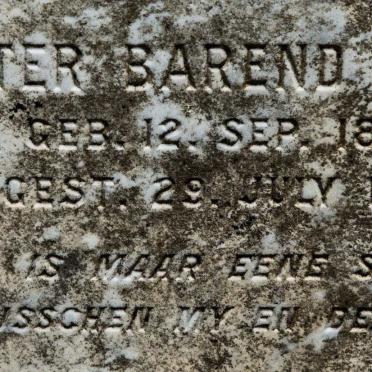 BOTHA Pieter Barend 1845-1908