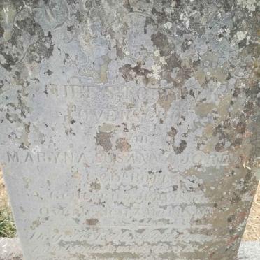 JORDAAN Maryna Susanna nee BOTHA 1813-1869