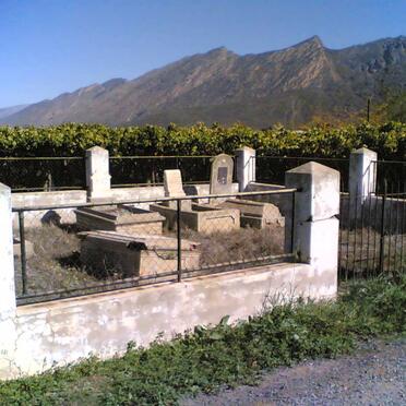 Western Cape, WORCESTER district, De Doorns, De Doorns 131_3, De Doorns farm cemetery