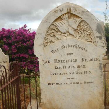 VILJOEN Jan Frederick 1842-1915