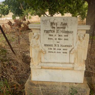Western Cape, WORCESTER district, De Doorns 552_2, Hammanshof, farm cemetery